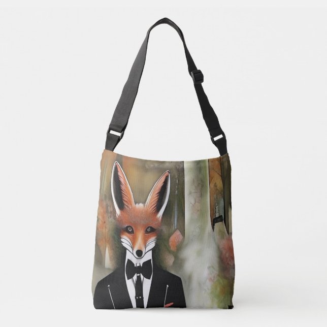 Red Fox Tragetaschen Mit Langen Trägern (Vorderseite)