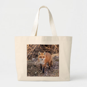 Red Fox up nah und persönlich Jumbo Stoffbeutel