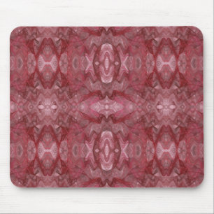 Red Fraktal Mousepad
