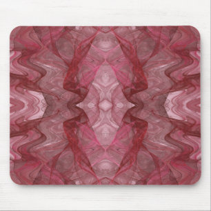 Red Fraktal Mousepad