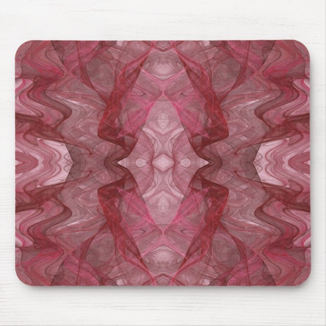 Red Fraktal Mousepad (Vorne)