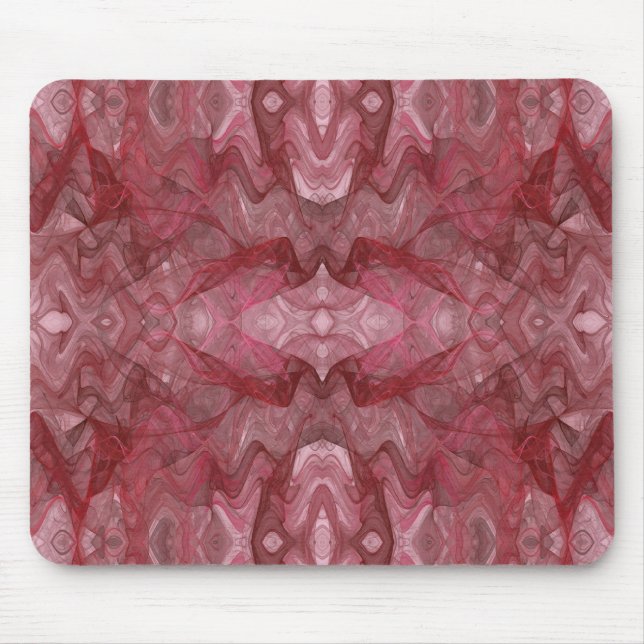 Red Fraktal Mousepad (Vorne)