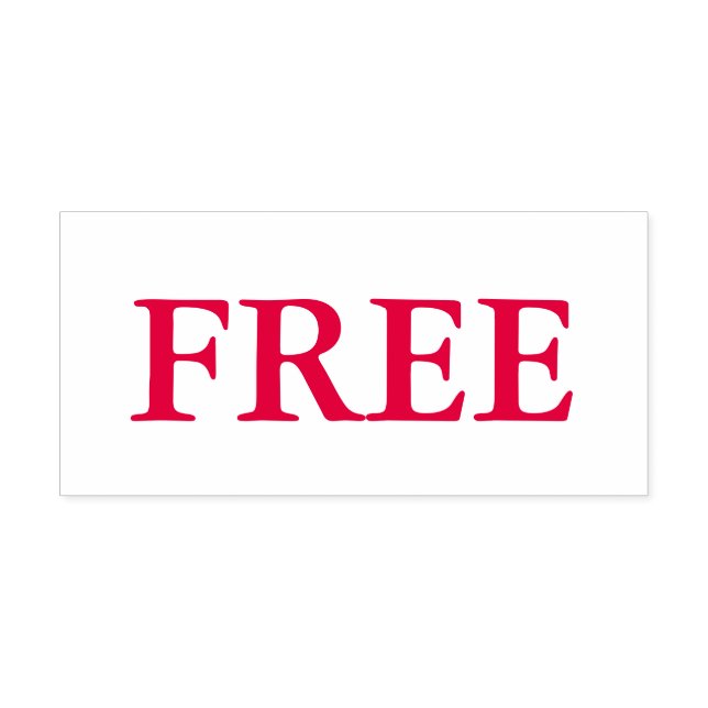 Red Free Permastempel (Design)