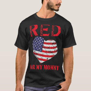 Red Friday für meine Mama Unterstützung unserer Tr T-Shirt