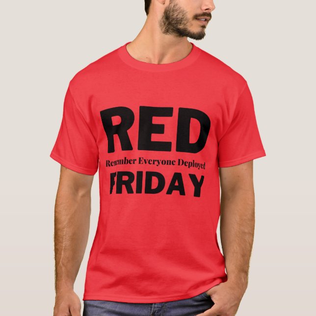 Red Friday T - Shirt (Vorderseite)