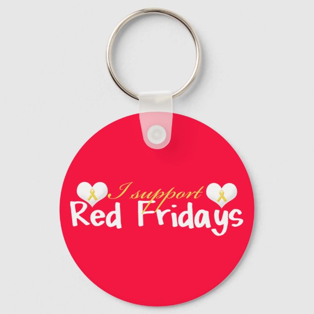 Red Fridays Schlüsselanhänger (Vorderseite)