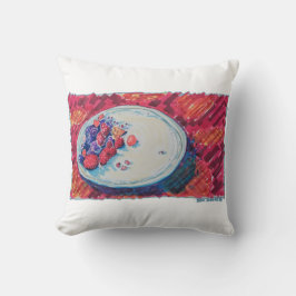 Red Fruits Bowl Kissen