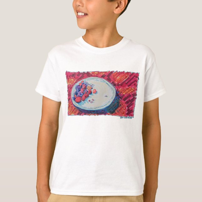 Red Fruits Bowl T-Shirt (Vorderseite)