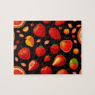 Red Fruits Pattern
