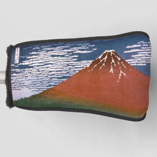 Red Fuji, Aka Fujiyama Volcano Katsushika Hokusai Golf Headcover