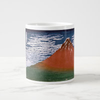 Red Fuji, Aka Fujiyama Volcano Katsushika Hokusai