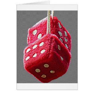 Red Fuzzy Dice