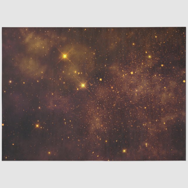 Red Galaxy Series Design 7 Seidenpapier (Vorderseite)