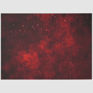 Red Galaxy Series Design 9 Seidenpapier