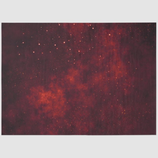 Red Galaxy Series Design 9 Seidenpapier (Vorderseite)