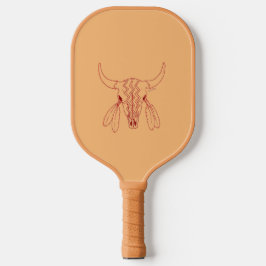 Red Ghost Dance Buffalo Bräuner Pickleball Paddel Pickleball Schläger