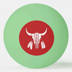 Red Ghost Dance Buffalo gg 1 Stern Tischtennisball