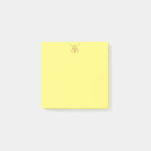 Red Ghost Dance Buffalo Linie gelbe Notizblöcke Post-it Klebezettel