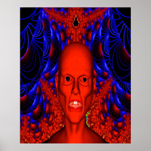 Red Ghoul Poster
