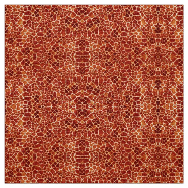 RED GIRAFFE HAUT Wildtiermuster Stoff (Muster)