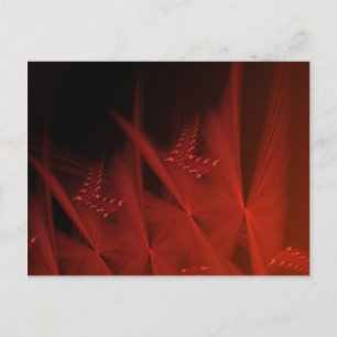 Red Gleem Postkarte