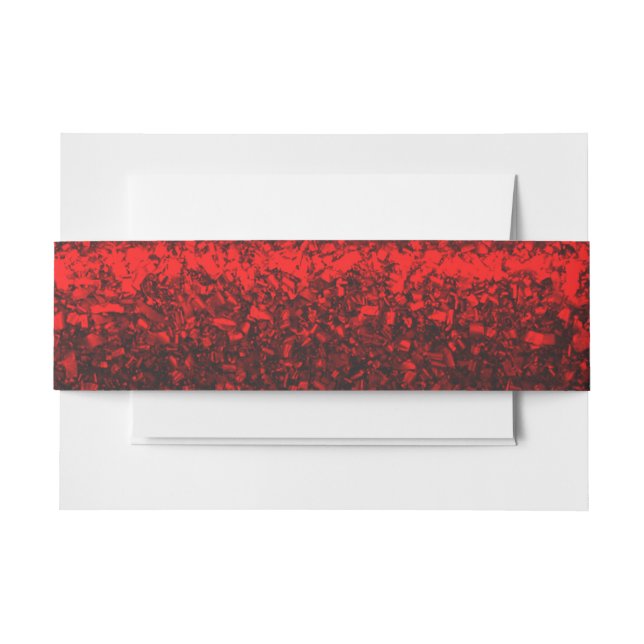 Red Glitz Bly Band (Vorderseite Beispiel)