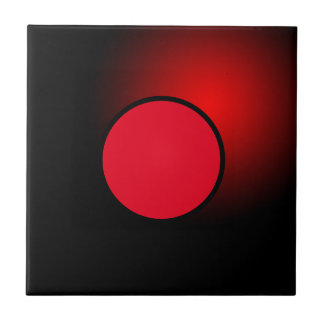 Red Glows Orb Fliese