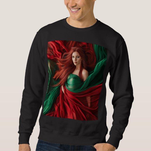 Red Goddess Sweatshirt (Vorderseite)