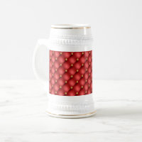 Red Gold Diamond Tufed Bierstein