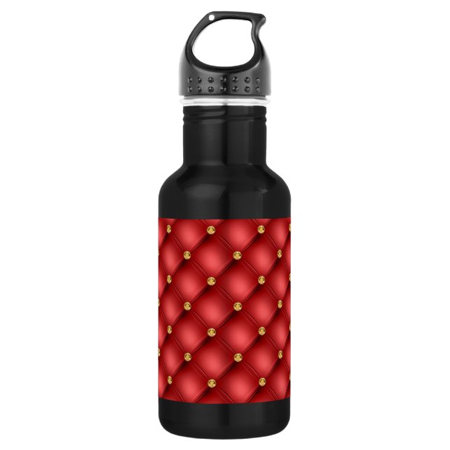 Red Gold Diamond Wasserflasche (Vorderseite)