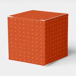 Red Gold Gemustert> Favor Box Geschenkschachtel