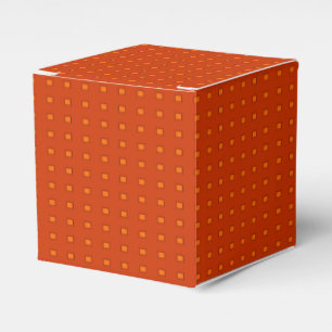 Red Gold Gemustert> Favor Box Geschenkschachtel