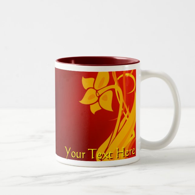 Red & Gold Tasse (Rechts)