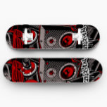 Red Graffiti Style Skateboard | Rotes Skateboard<br><div class="desc">Red Graffiti Style Skateboard | Graffiti Skateboard Deck - Dieses maßgeschneiderte Graffiti Skateboard ist ein hervorragendes Geschenk für jeden,  der Skateboard Lieben.</div>