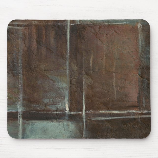 Red & Gray Brick Wall Mousepad (Vorne)