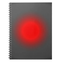 Red & Gray Focus Notizblock