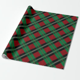 Red Green Buffalo Kariert Tartan Karierte Weihnach Geschenkpapier