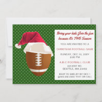 Red & Green Christmas Football Turnier