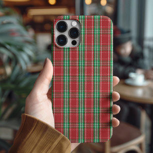 Red Green Christmas Kariert Pattern Case-Mate iPhone Hülle