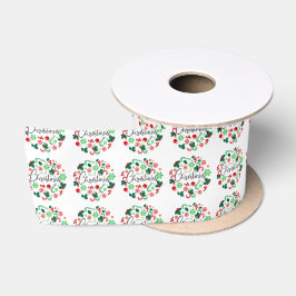 Red Green frohe Weihnachtsfeier 3-Zoll Satinband