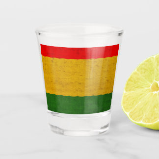 Red Green Gold Schnapsglas