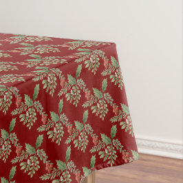 Red Green Holries Weihnachtsfeiertag Tischdecke
