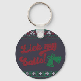 Red Green Lick My Balls Uggli Weihnachten Schlüsselanhänger