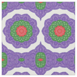 Red Green Lila White Kaleidoskop Stoff