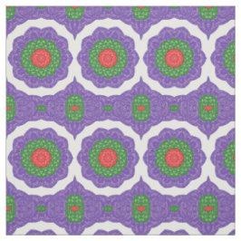 Red Green Lila White Kaleidoskop Stoff
