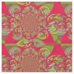 Red Green motif design vectoriel en tissu transpar