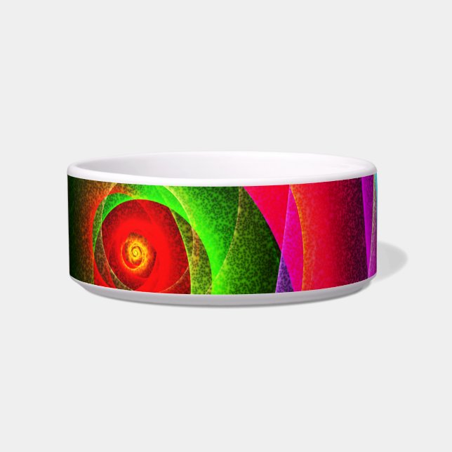 Red Green Orange Modern Abstrakt Art Pattern #22 Napf (Vorderseite)