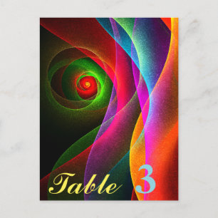 Red Green Orange Modern Abstrakt Art Pattern #22 Postkarte
