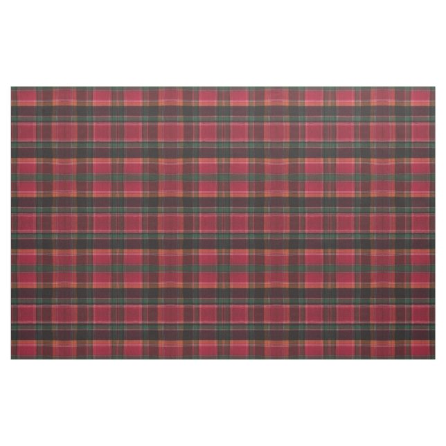 Red Green Squares Madras Kariertes Muster Stoff (Yard (91,4 cm))