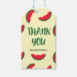 Red Green Sweet Watermelon Vielen Dank Geschenkanhänger